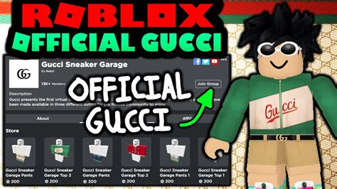 roblox gucci clothing|Gucci virtual store.